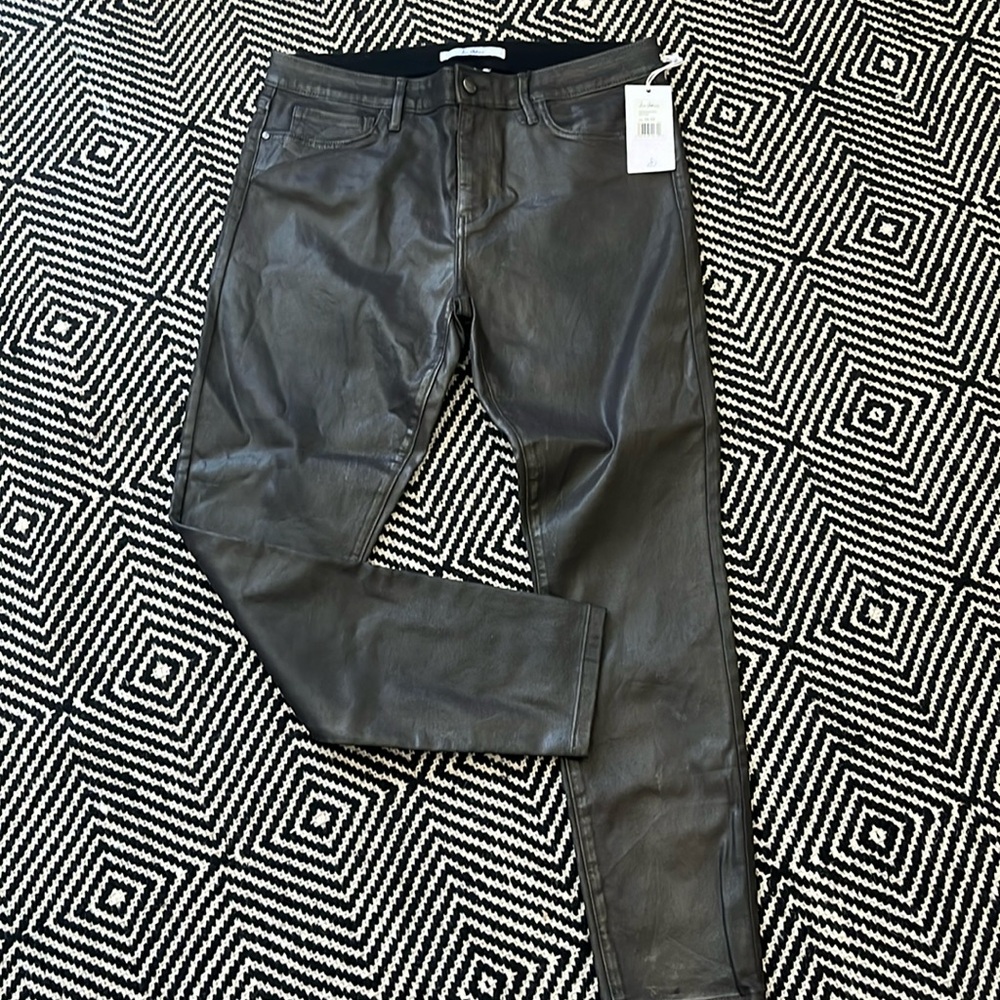SAM EDELMAN coated skinny jeans